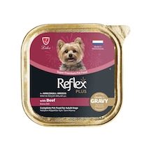 Reflex Plus Dana Etli Küçük Irk Yetişkin Köpek Maması 4 x 85 G