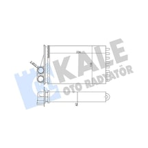 Kale 352055 Kalorifer Radyatörü - Peugeot 207 2007-2012 1.6 16v Rc 6448p9