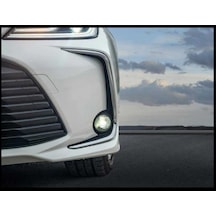 Toyota Corolla Uyumlu Ön Sis Çıtası Nikelajı 2019+