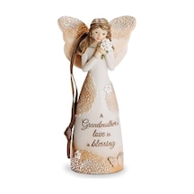 Light Your Way 19111 Büyükanne Melek Figürü Lastikli Asmak İçin, 4 1/5,1 Cm