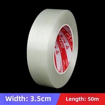 Yapışmayan İşaret Tek Taraflı Fiber Bant Kalıp Elektronik Ambalaj Yapışkan Bant 3.5cm Wide 50 M Long Standard Diğer