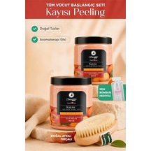 1.600 G. Body Scrup Selülit Peeling Batık Karşıtı Vücut Peelingi Doğal Atkılı Fırçalı