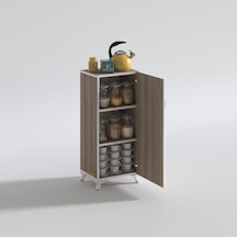 Kenzlife mutfak dolabı zehra 108*030*032 crd kilitli ayaklı banyo evrak ofis kitaplık ayakkabılık kiler