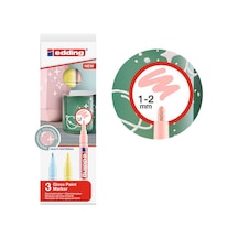 Edding 751 Gloss Paint Marker Pastel Renkler 1-2 Mm 3Lü Set