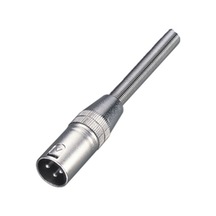 Estello Ea-1012 Gümüş 3 Pin Erkek Xlr Konnektör