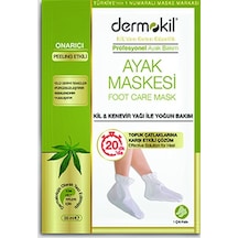 Dermokil Kil ve Kenevir Yağlı Peeling Etkili Ayak Maskesi 35 Ml