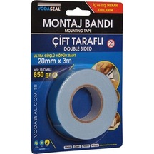 Vodaseal Çift Taraflı Bandı Beyaz 20 Mm 3 Metre Nm 78 0574