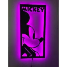 Mickey Mouse Led Işıklı Tablo (523524609)