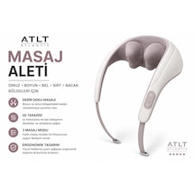Masaj Aleti Isıtmalı Titreşimli Omuz Boyun Bel Sırt Bacak Kalf 3 Masaj Modu Isı Terapisi 1200 Mah Taşınabilir Şarjlı Masaj Cihazı 1.4 Kg