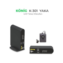 König K 301 Bir Yaka Uhf Mikrofon