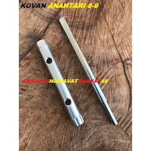 Bhd Çelik Kovan Anahtarı 8-9 No Anahtar Boy 10 Cm Anahtar