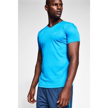 Lescon Mavi Erkek Kısa Kollu T-Shirt 20S-1221-20B