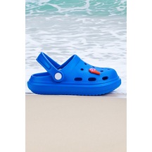 Kiko Kids Eva Plaj Havuz Okul Kreş Erkek Çocuk Terlik Twg 755 Saks Mavi