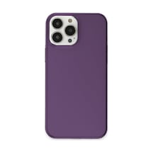 Apple iPhone Uyumlu 13 Pro Max Kılıf Pc Sert Şeffaf Kapak - Mor Bz8683140466282
