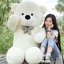 Kuki Oyuncak 150 CM Büyük Beyaz Peluş Ayı