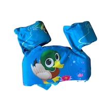 Sevimli Ördek 14-25 Kg Sünger Dolgulu Çocuk Havuz Deniz Yüzdürme Yeleği, Can Yeleği Elbise, Deniz Si