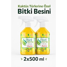 Bitki Besini İkili Set Kaktüs Ve Sukulentler İçin 2x500 Ml 1 L