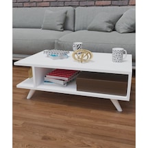 Moonlife Manolya Orta Sehpa Beyaz