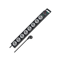 Brennenstuhl Super-solid Surge Protection 13.500 A 8li Priz Siyah