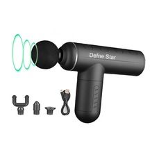 Defne Star Darbeli Titreşimli Şarjlı Masaj Tabancası