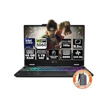 MSI Cyborg 15 B2rwfkg-207xtr-a19 Core 5-210H 48 GB 2 TB SSD RTX5060 15.6" Dos Dizüstü Bilgisayar