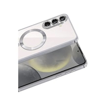 Samsung Galaxy  Uyumlu  A37 5g Kross Magneticsafe Kapak - Titan Gri