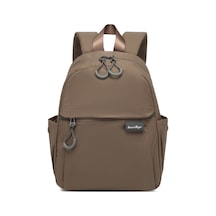 Smart Bags Kahverengi Günlük Mini Boy Hafif Kadın Sırt Çantası