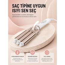 Her Saç Tipine Uygun, Hızlı Isınan Bukle Yapıcı Evde Kuaför Kalitesinde Sonuç Yeni Nesil