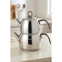 Emsan Teatanyum Maxi İndüksiyon Tabanlı Çaydanlık Takımı 1.2-2.5lt Bronz