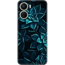 Vivo Y16 Kilif Silikon Desen Mistik Çiçekler 1650 566401474