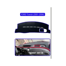 Ford Transit 2001-2006 Torpido Koruma Halısı Mavi Kenar
