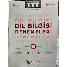 Limit Tyt Dil Bilgisi 60 Lı Denemeleri 2024