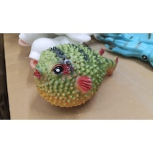 Plastik Oyuncak Büyük Boy Balık Balon Balığı Pufferfish 15 Cm