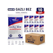 Teksomed 30x80 Steril Gazlı Bez 10 Adet