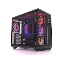 Hc710 850w 80+ Bronze Argb Akvaryum Atx Mid Tower Siyah Gaming Kasa