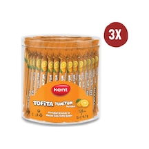 Kent Tofita Yumiyum Yumuşak Şeker Portakallı 6.7 G 3 x 120 Adet