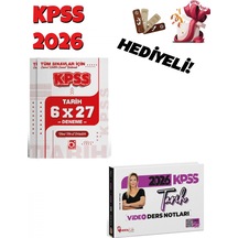 2026 Kpss Tarih Video Ders Notları Ve Deneme Seti 2 Kitap Bigelio
