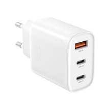 L117 Eu 45w 3a 1 X Usb-a - 2 X Usb-c 3 Çıkışlı Hızlı Şarj Adaptörü