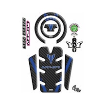 Yamaha Mt07 2021 - 2024 Uyumlu Tank Pad 003 Çok Renkli