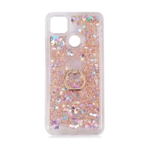 Mobilteam Redmi 9c Kılıf Milce Kapak - Gold Gold