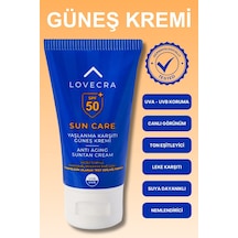 Vücut Kremi Spf 50+ Yüksek Uva/uvb Koruma Hızlı Emilim Yağsız Güneş Kremi 50ml