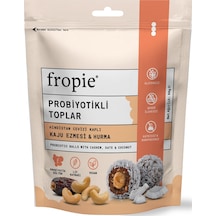 Fropie Probiyotikli Meyve Topları - Hindistan Cevizi Kaplı & Kaju Ezmeli 80 G