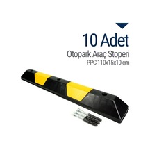 Oto Park Araç Stoperi Ppc 110X15X10 Cm 10 Adet (534231913)
