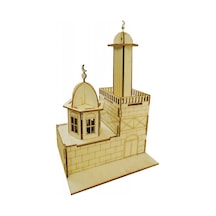 Camii Maketi,Ahşap Maket Büyük Boy   Boyanabilir Maket