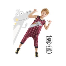 Denokids Komik Timsah Erkek Çocuk Tulum