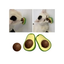 Avokado Dönen Kedi Nanesi Cat Oyun Topu Doğal Kedi Oyuncağı