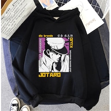 Anime Jotaro Kujo Kapşonlu Sweatshirt