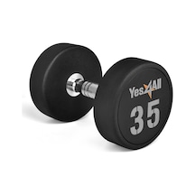 Kauçuk Kavrama Kaplı Altıgen Dambıllar - Kaymaz El Ağırlıkları 2,27-22,7 Kg Tekli