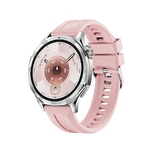 Xiaomi Amazfit Gtr 47mm Uyumlu Kordon 22mm Silikon Rahat Ve Şık Tasarım Pembe