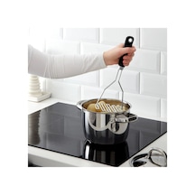 Ikea 365+ Hjälte Patates Ezici 30 Cm Krom Siyah